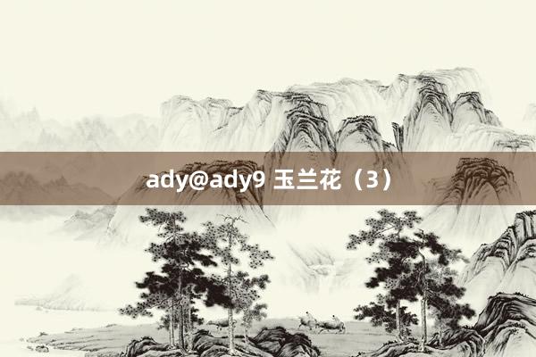 ady@ady9 玉兰花（3）